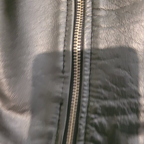 Mens Leather Coat - Picture 2 of 7